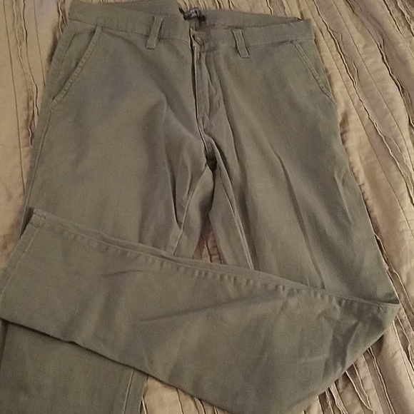 Gray men's skinny straight Elwood chinos 30 waist - Picture 3 of 4